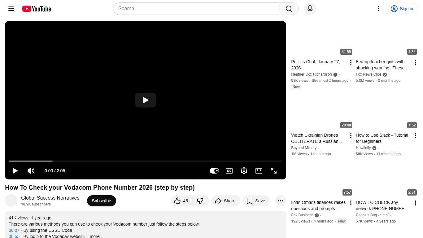 How To Check your Vodacom Phone Number 2026 (step by step) - YouTube